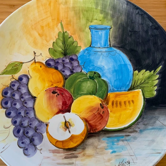 Vintage Capodimonte Plate - Picture 4 of 6